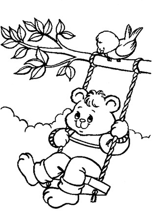 coloring pages swing