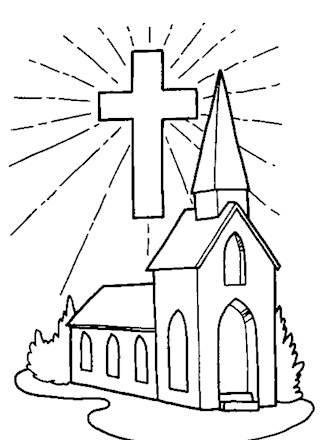 free childrens church coloring pages