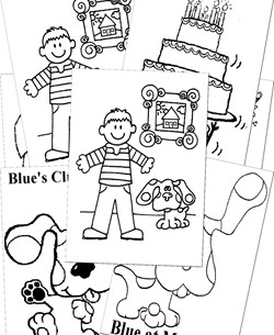 Blues Clues Coloring Pages
