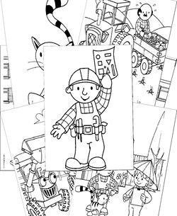 Bob the Builder Coloring Pages