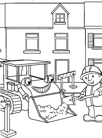 bob the builder 2 coloring page