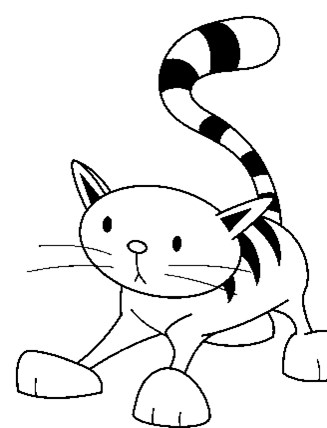 bob the builder cat coloring page