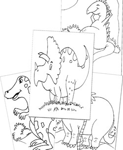 Dinosaurs Coloring Pages