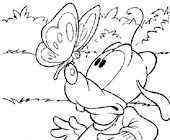 Disney Characters Coloring Pages All Kids Network