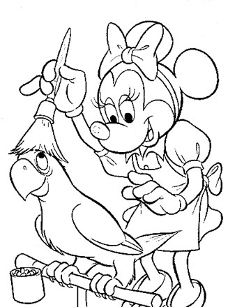 mickey coloring sheet 19a coloring page