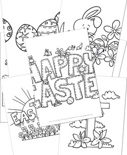 Easter Coloring Pages