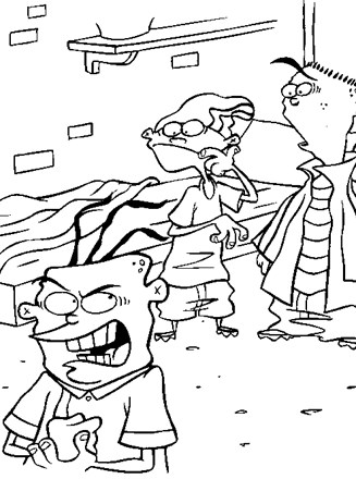 Printable Ed Edd N Eddy Coloring Pages