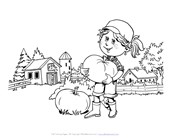 Fall Coloring Pages Print Fall Pictures To Color All Kids Network