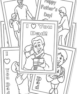 Fathers Day Coloring Pages