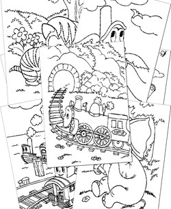 Golden Book Stories Coloring Pages