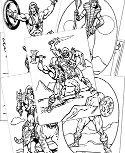 He Man Coloring Pages