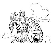 heman coloring pages