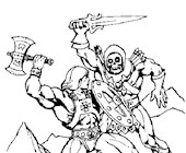 heman coloring pages