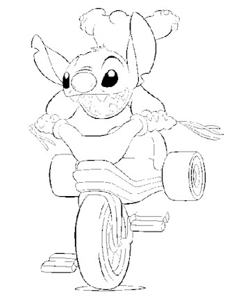 lilo and stitch coloring page