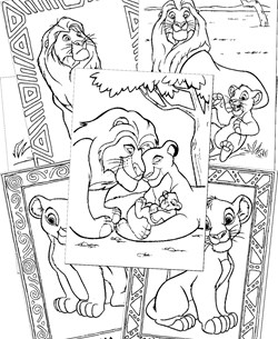 Lion King Coloring Pages