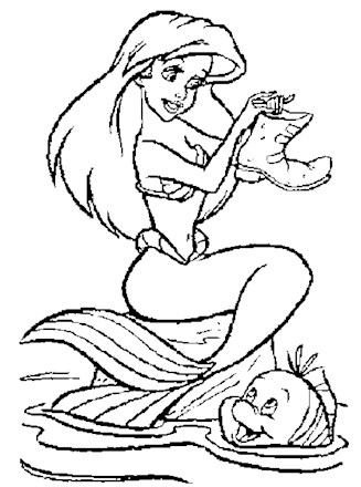 littlemermaid5a coloring page