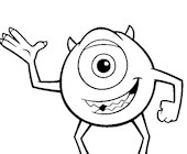 Monsters Inc Coloring Pages All Kids Network