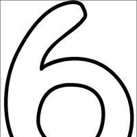 numbers coloring pages  print numbers pictures to color