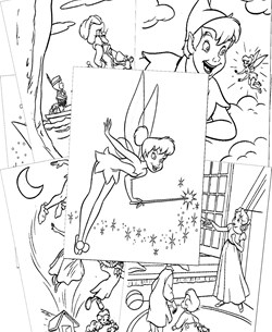 Peter Pan Coloring Pages