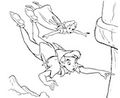 Peter Pan Coloring Pages Print Peter Pan Pictures To Color All Kids Network