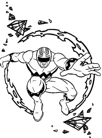 power rangers coloring page  power rangers 1a  all kids