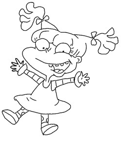 angelica coloring page
