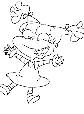 angelica coloring page