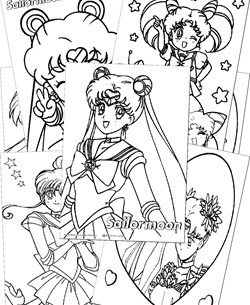 Sailor Moon Coloring Pages