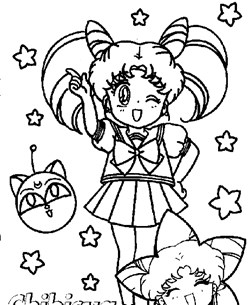chibisua coloring page