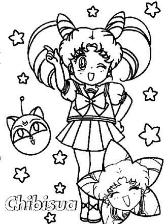 chibisua coloring page