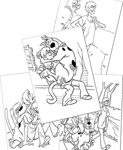 Scooby Doo Coloring Pages