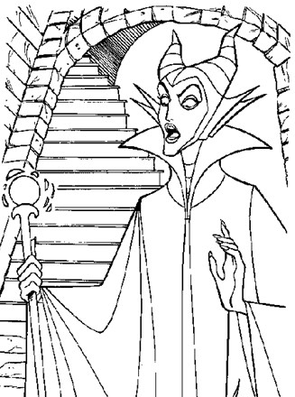 sleeping beauty coloring pages