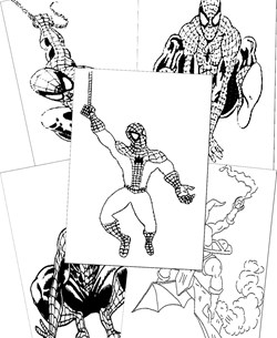 Spiderman Coloring Pages