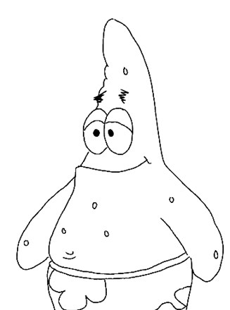 spongebob patrick coloring pages