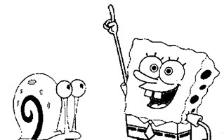 spongebob squarepants coloring pages all kids network