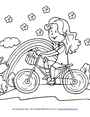 Spring Coloring Pages - Print Spring Pictures to Color | All Kids ... Spring Coloring Pages - Print Spring Pictures to Color | All Kids ...