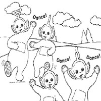 Teletubbies Coloring Pages | All Kids Network