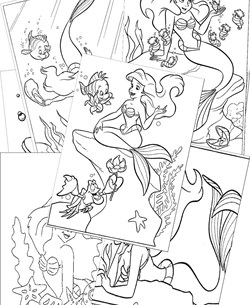 The Little Mermaid Coloring Pages