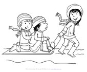 Featured image of post Free Winter Coloring Sheets For Kids