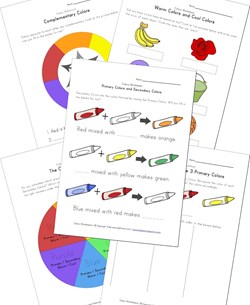 learn about colors worksheets