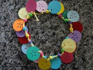 Sand Dollar Necklace Craft