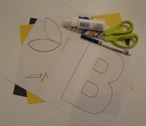 Letter B Blebee Craft All Kids Network