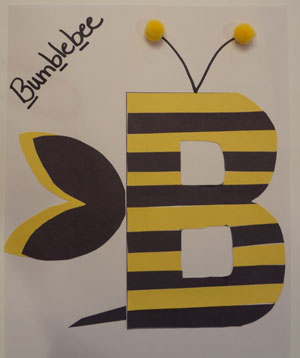 Letter B Bumblebee Craft | All Kids Network