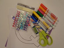 letter q queen craft materials