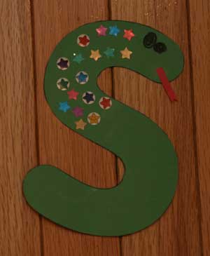 Letter S Snake Craft All Kids Network