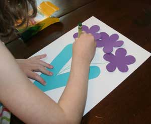Letter V Vase Craft All Kids Network