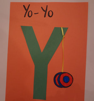 Letter Y Yo-Yo Craft | All Kids Network