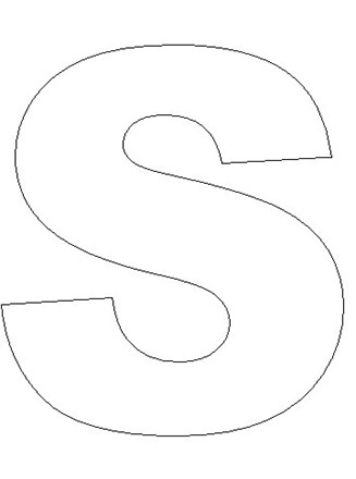Letter S Template