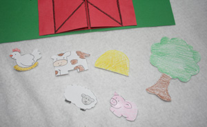 kids barn craft