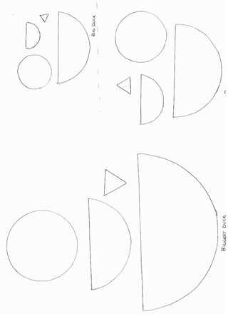 Duck Craft Template